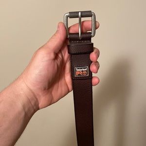 Timberland pro leather belt size 34